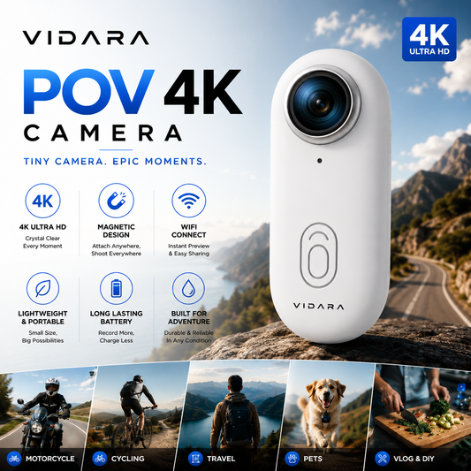 VIDARA™ - POV 4K Camera