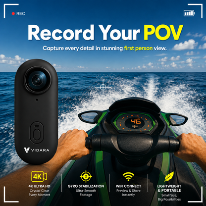 VIDARA™ - POV 4K Camera